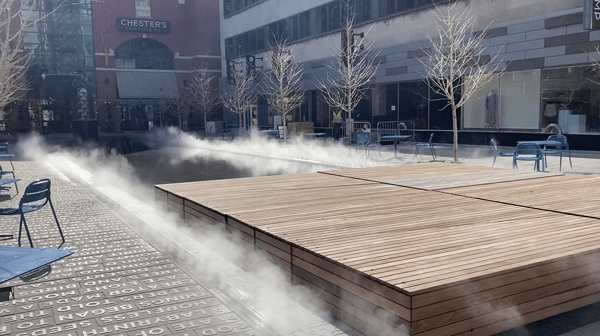 Launch of new public art highlights transition in Peace Plaza - Vimarsana News