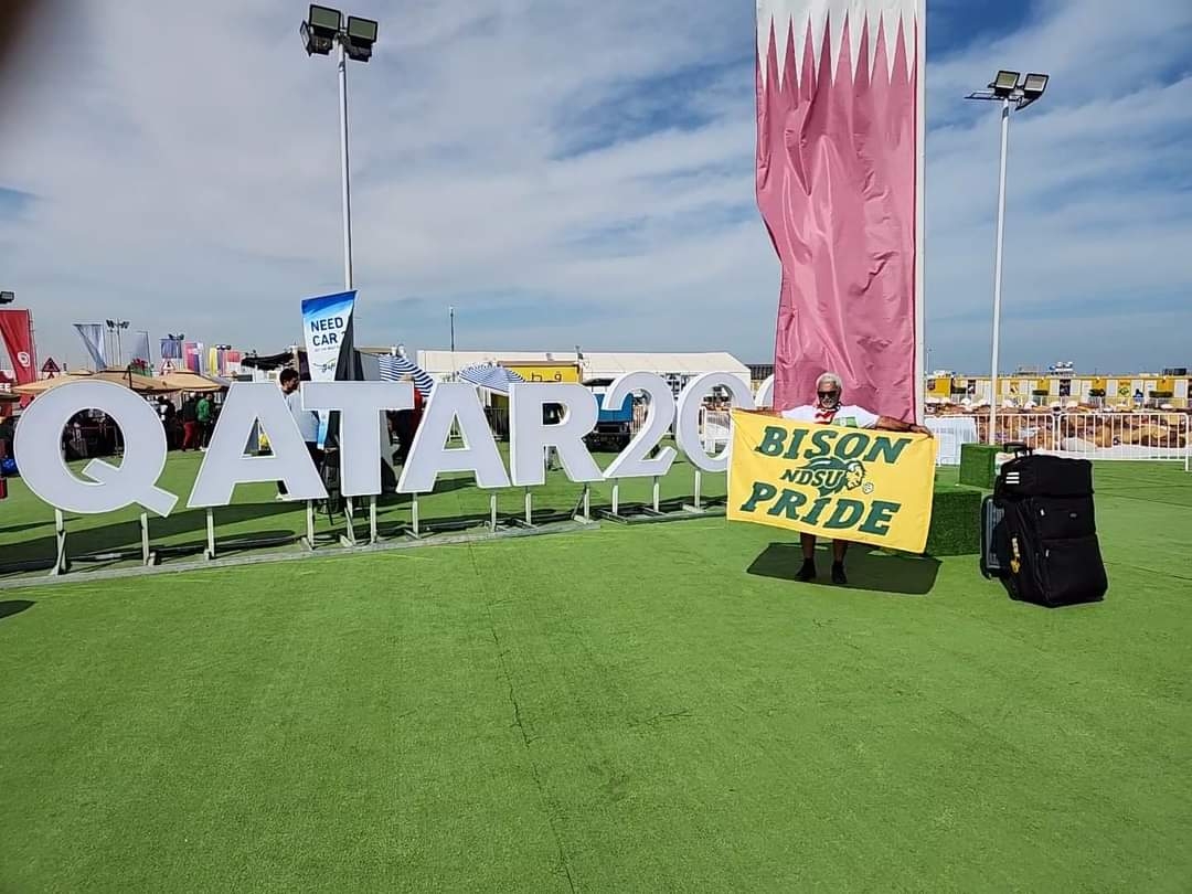 North Dakota soccer fan flying Bison Pride at World Cup - Vimarsana News