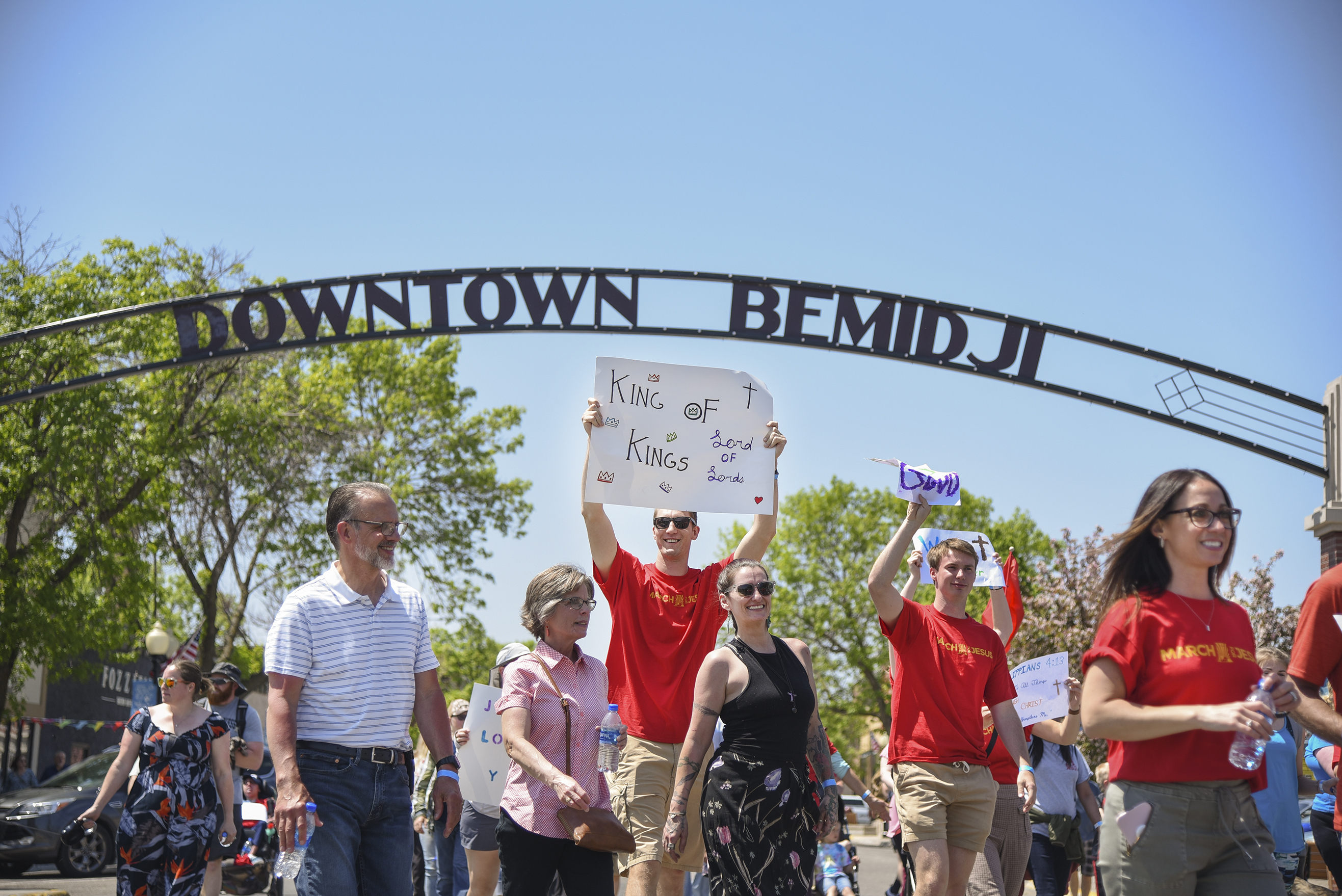 March for Jesus draws hundreds to the streets of Bemidji - Vimarsana News