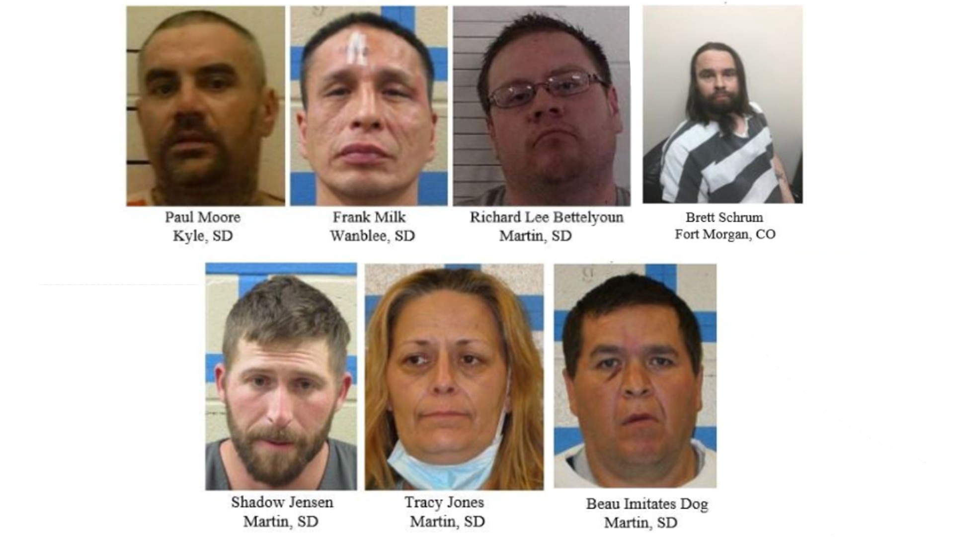 Six convicted in Pine Ridge meth conspiracy after 'pounds' of drug entered South Dakota - Vimarsana News