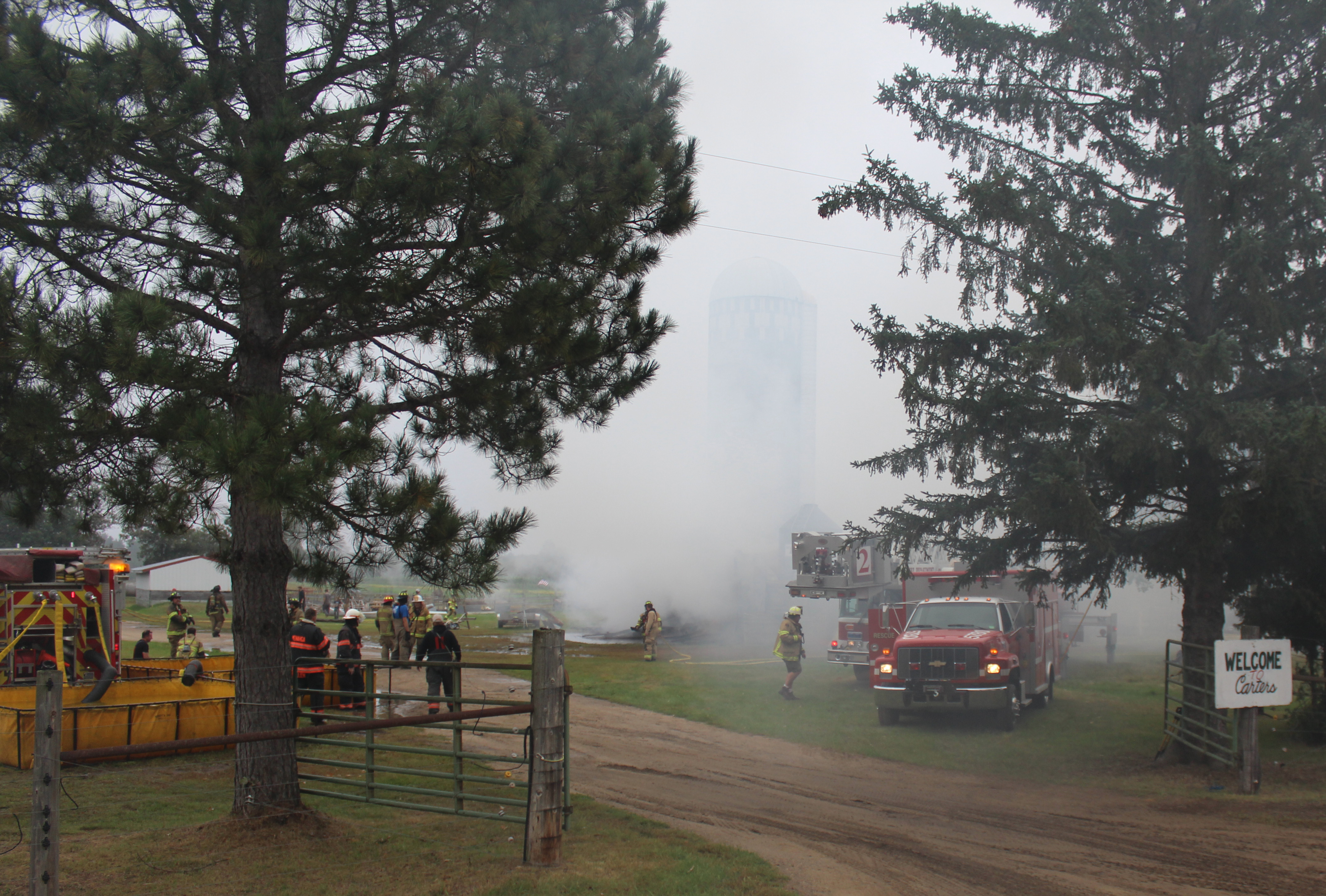 Carter's Farm loses barn in fire - Park Rapids Enterprise | News, weather, sports from Park Rapids Minnesota - Vimarsana News