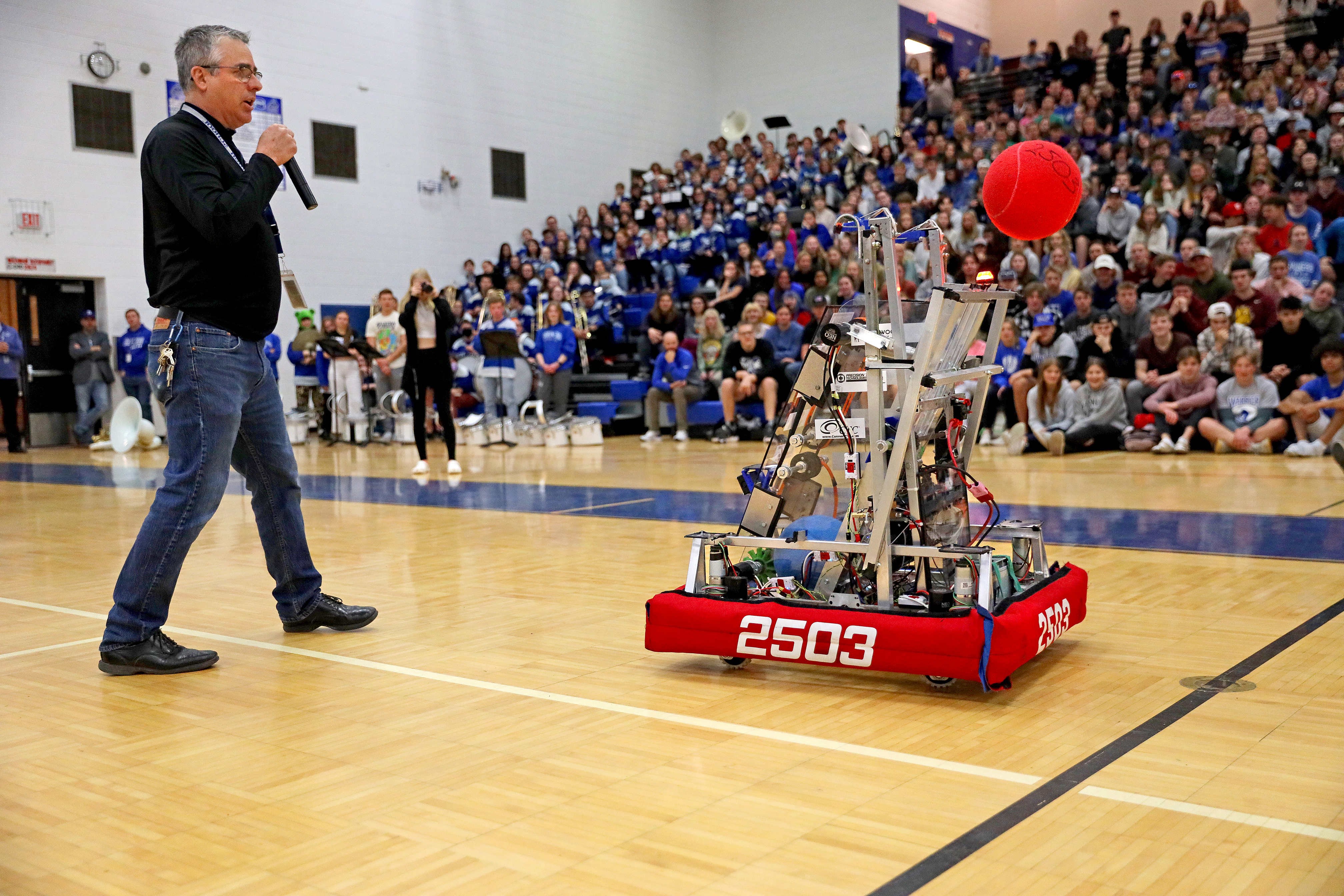 BHS robotics team showcases work - Vimarsana News