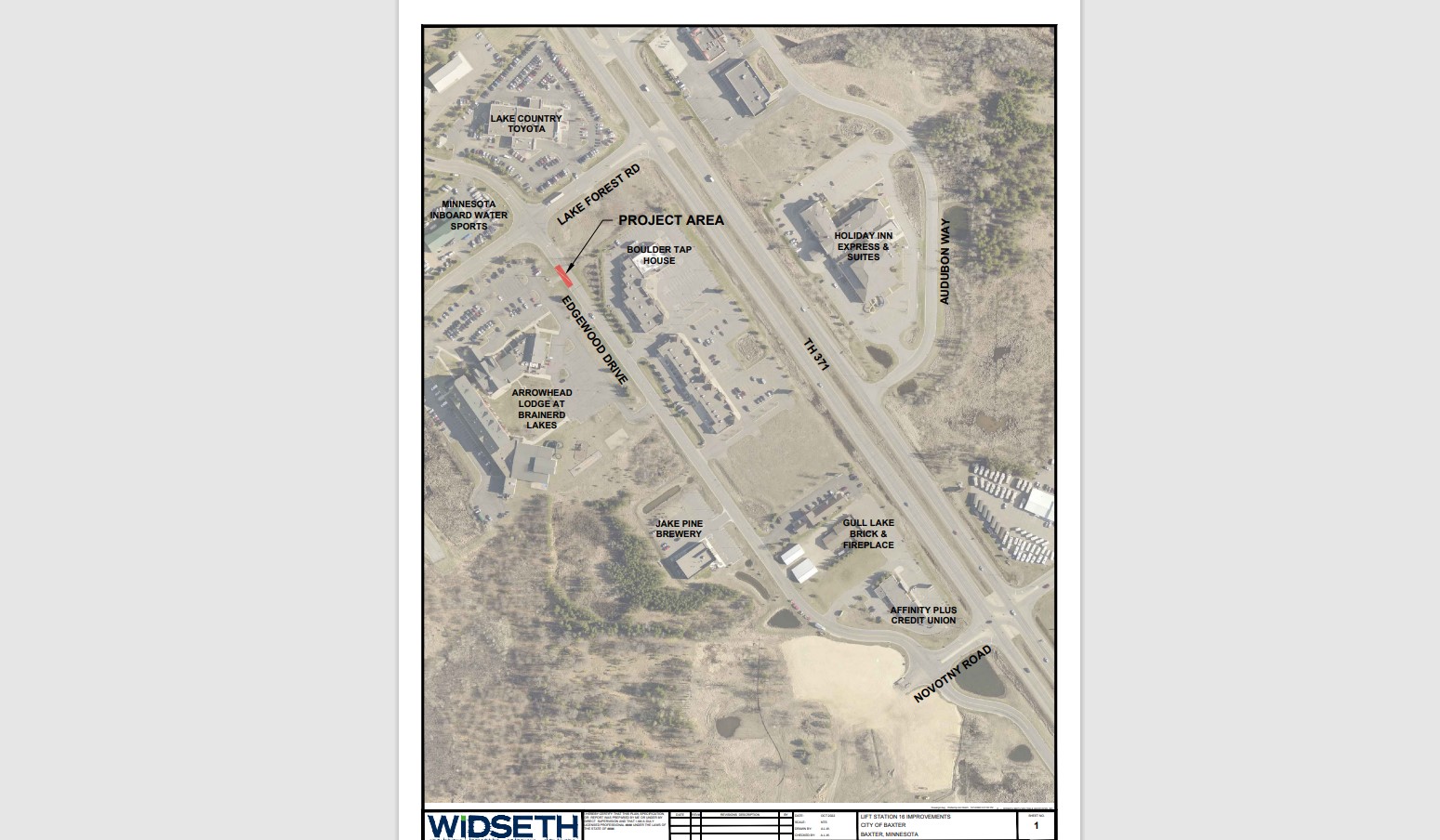 Edgewood Drive reduces to one lane for construction effort - Vimarsana News