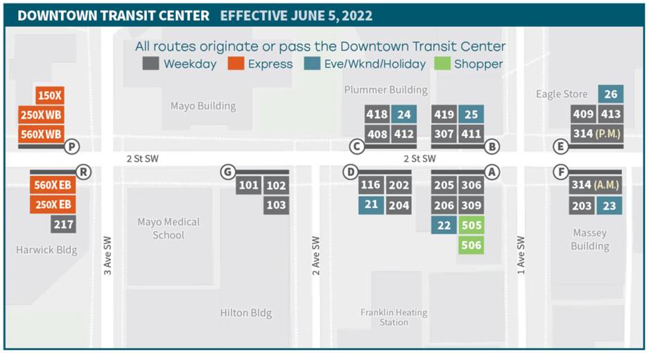 Downtown bus stops shifting on June 5, along with some route changes - Vimarsana News