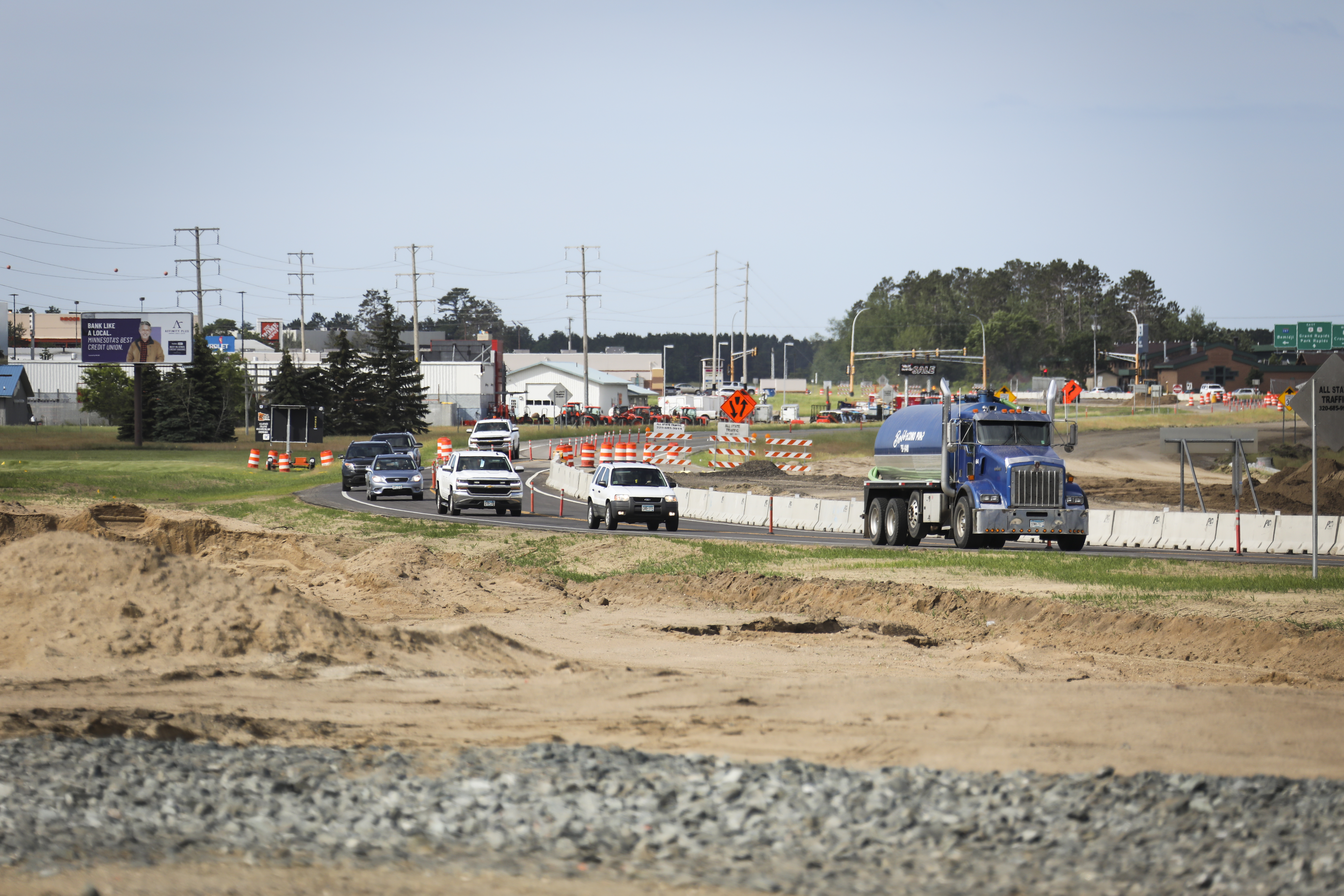 Under disruption: Businesses share impacts of Highway 71 road construction - Vimarsana News