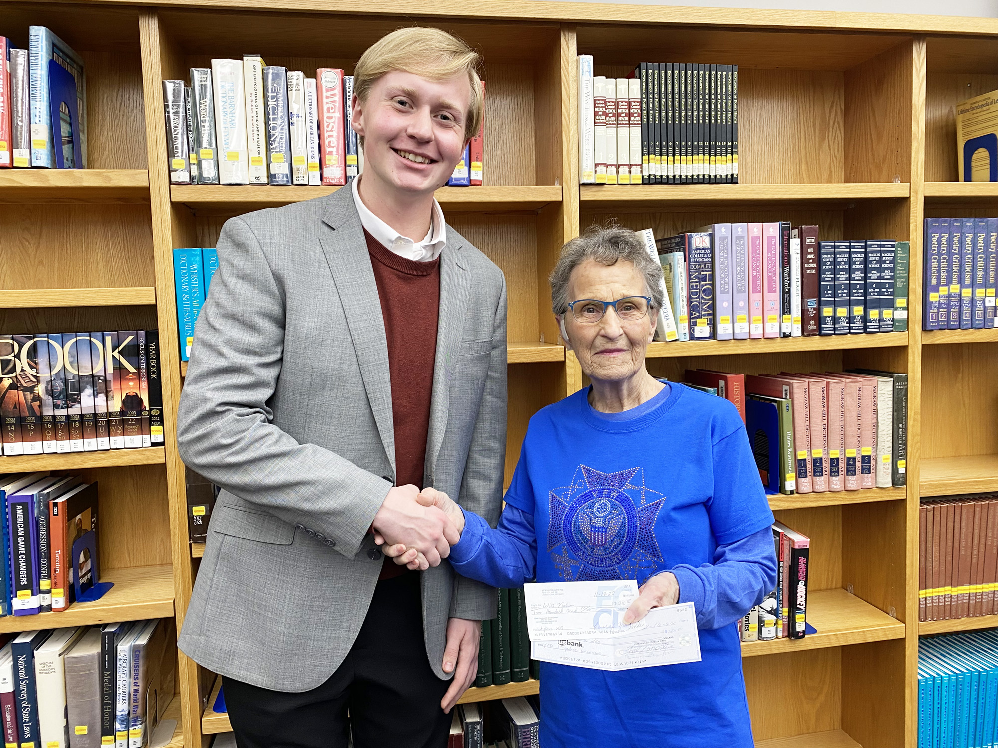Jamestown High School senior wins local VOD competition - Vimarsana News