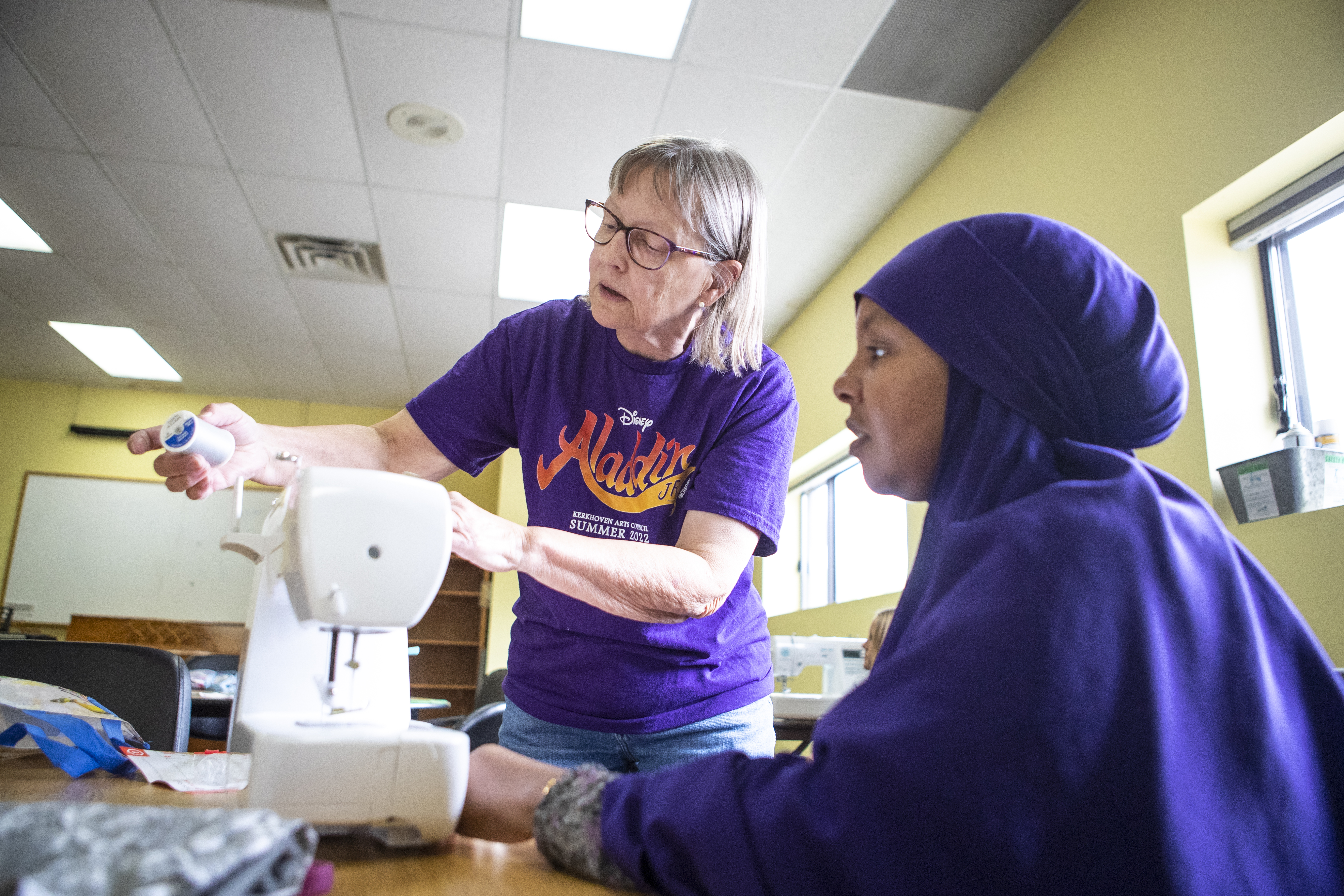 PHOTOS: Community Thread Studio teaches sewing basics - Vimarsana News