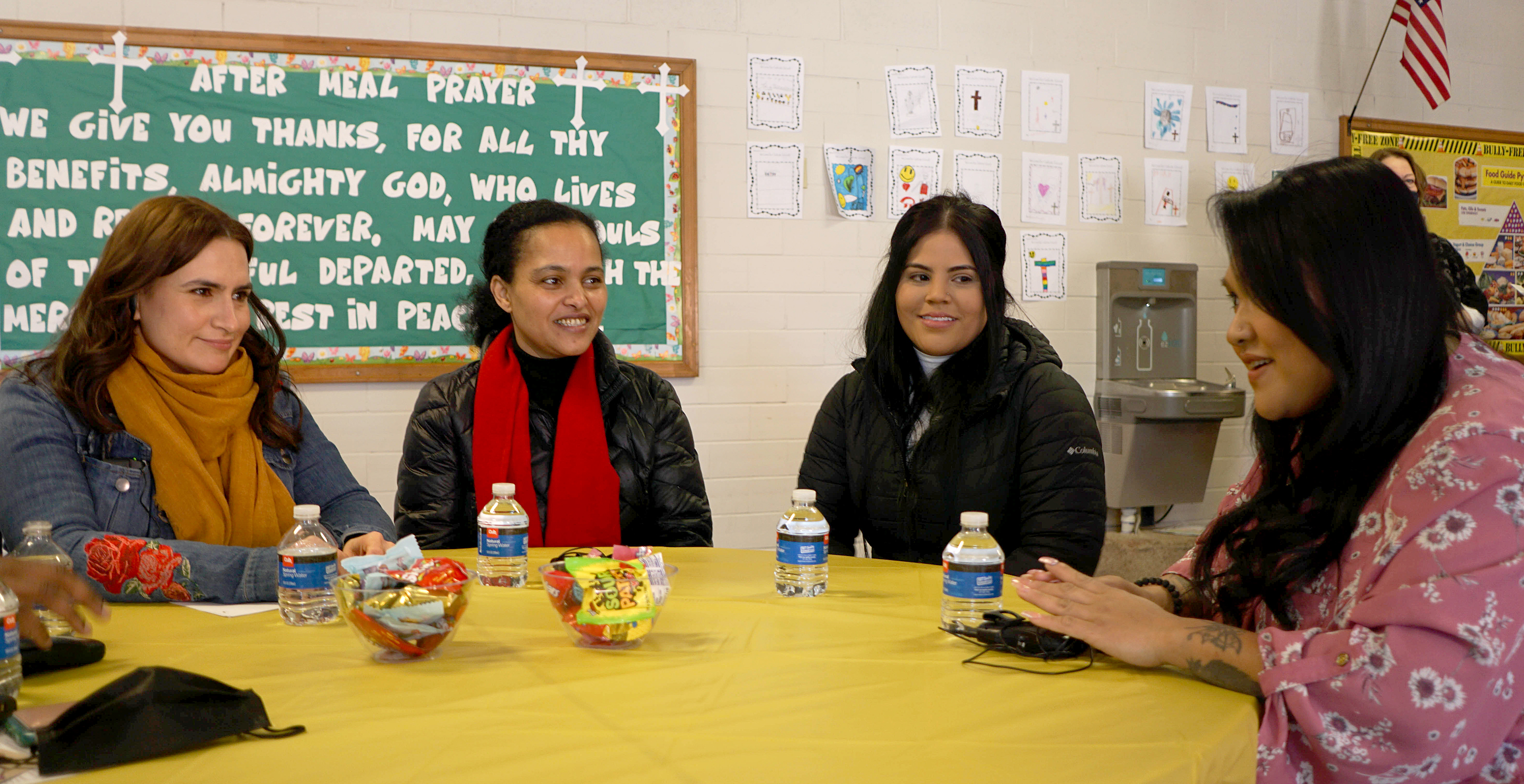 Lt. Governor and legislator sit down with frontline workers to talk bonus pay - Vimarsana News