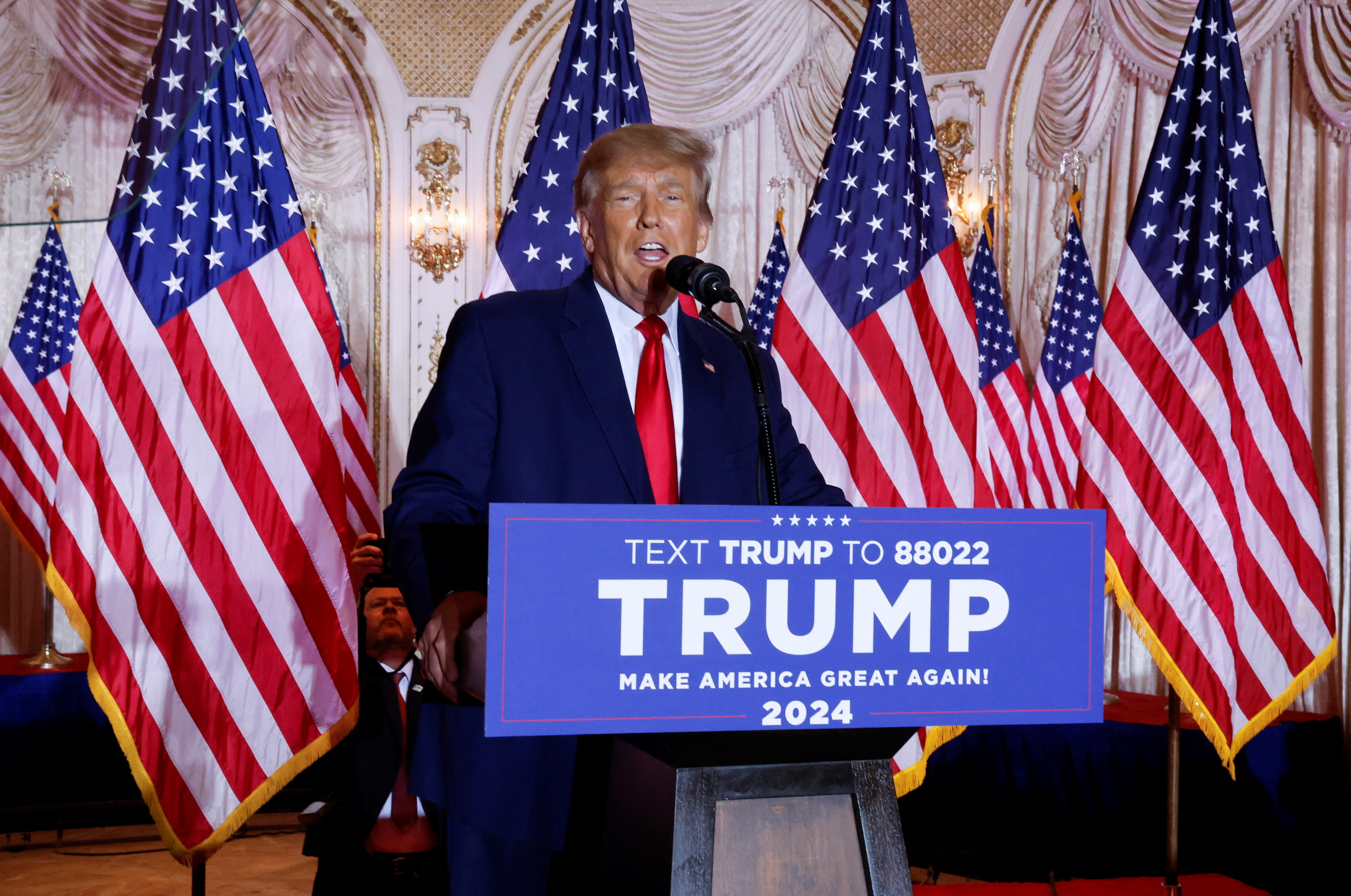 Trump-tied stocks jump as former president launches 2024 White House bid - Vimarsana News