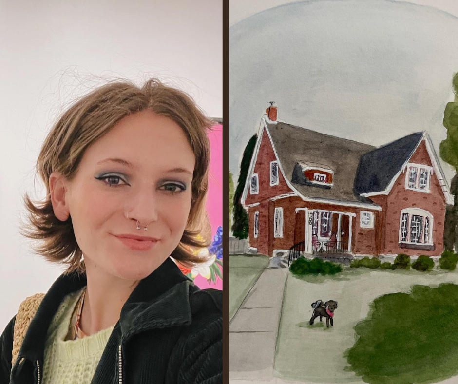 Art is where the home is for Fargo woman who paints watercolors of people's houses - Vimarsana News