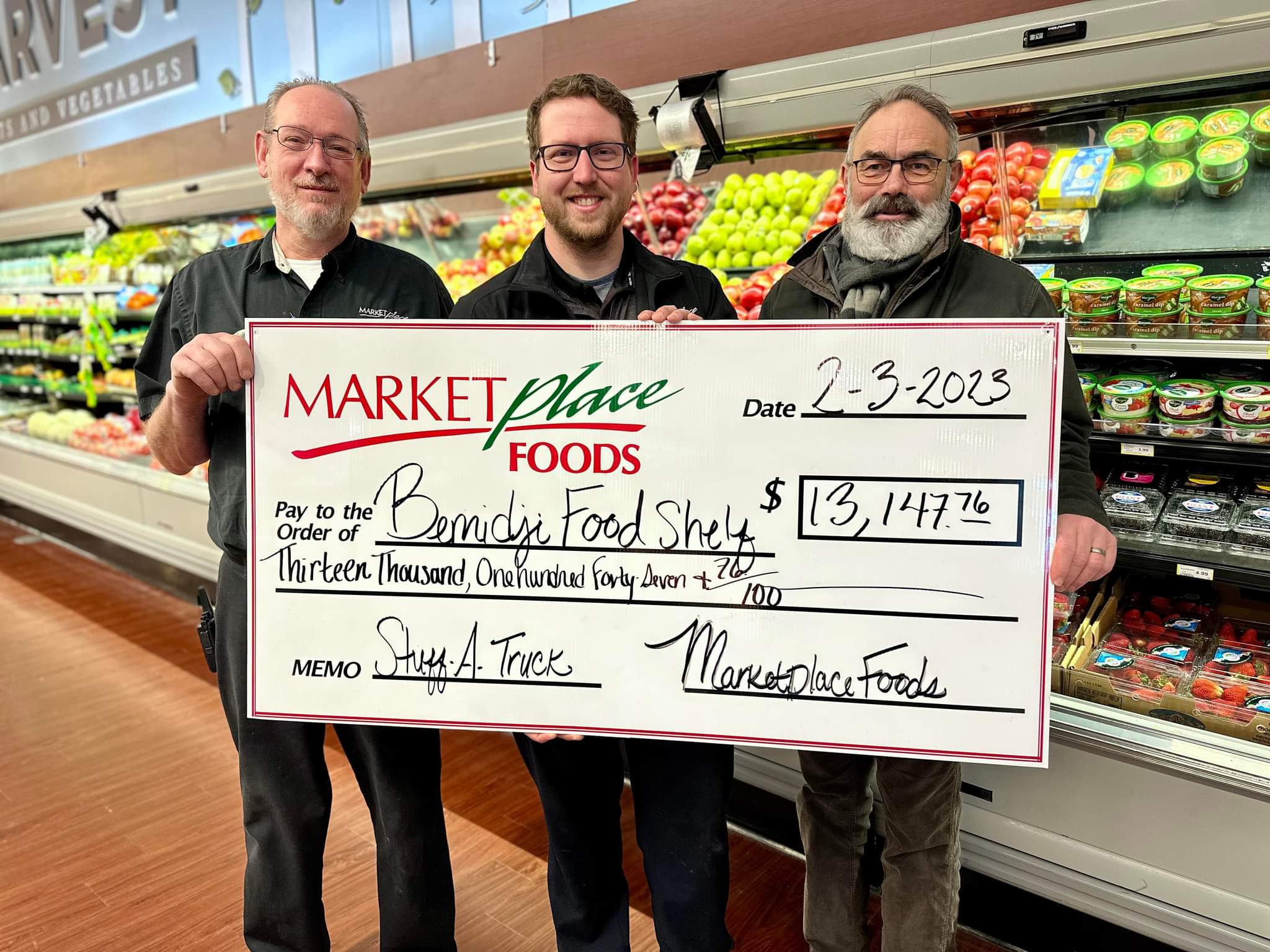 Bemidji Community Food Shelf's 2022 Stuff-A-Truck program raises more than $13,000 - Vimarsana News
