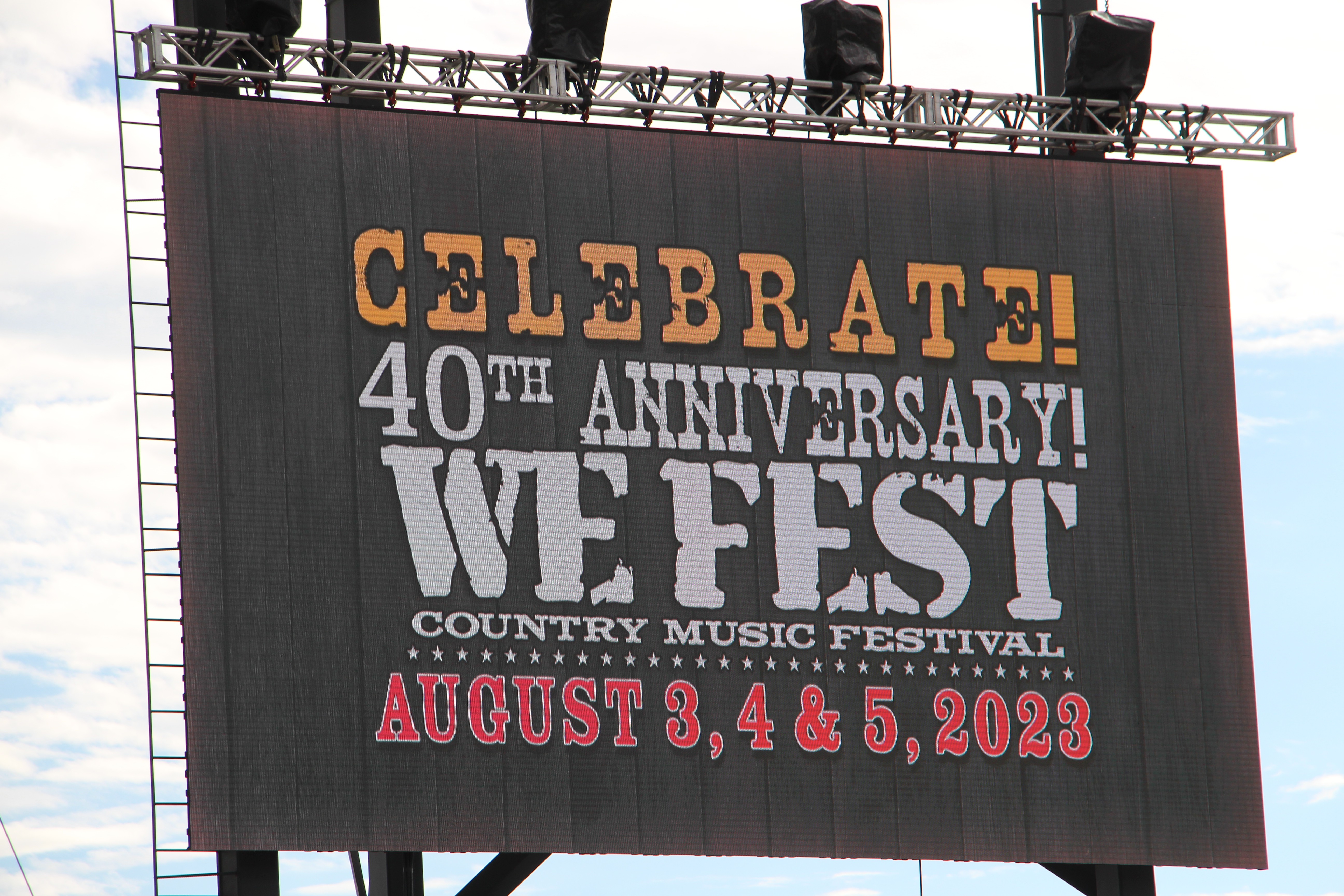 WE Fest announces full main stage lineup for 40th anniversary show - Vimarsana News