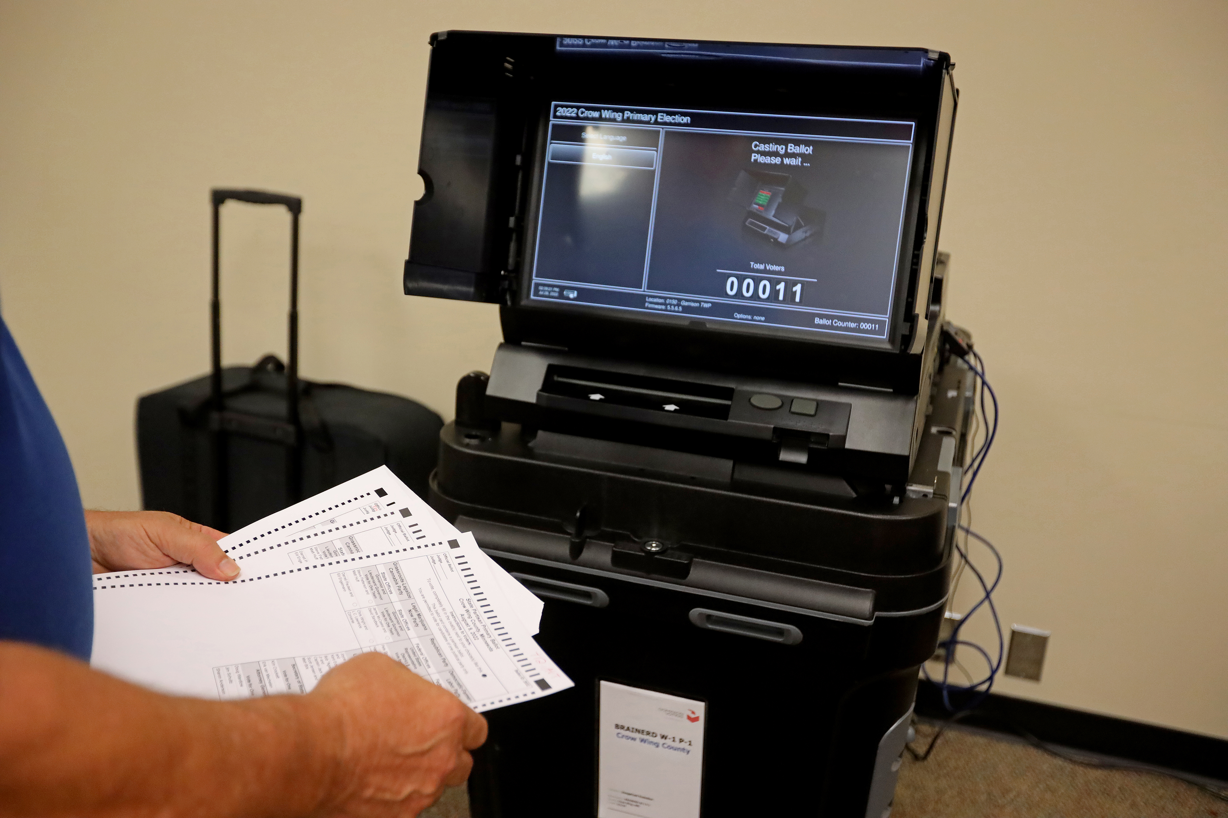 Election Voting Machine Testing klick! Gallery - Vimarsana News