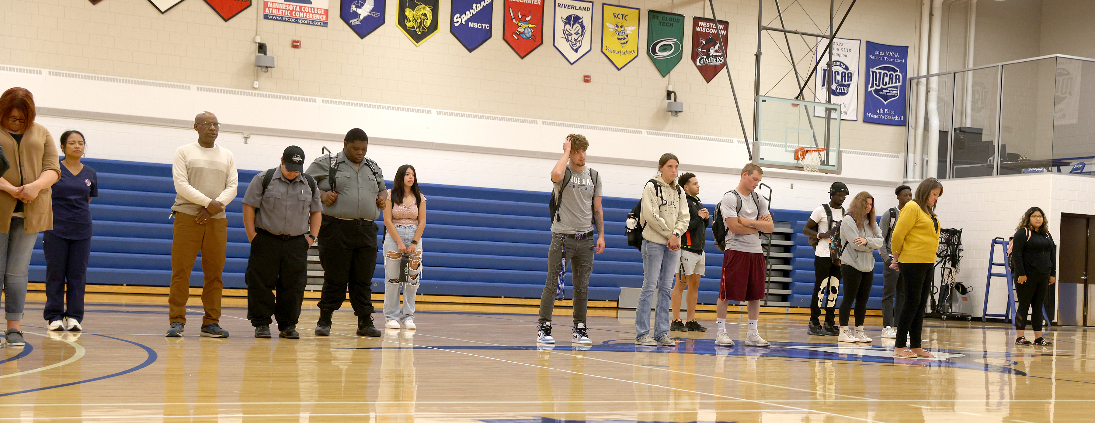 Students, staff and visitors try Privilege Walk at Minnesota West - Vimarsana News