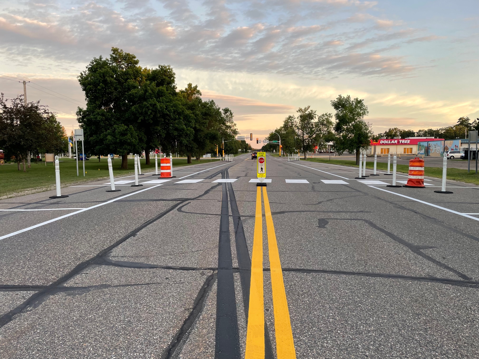 Patriot Avenue design in Pequot Lakes tests traffic flow, pedestrian safety, more parking - Vimarsana News