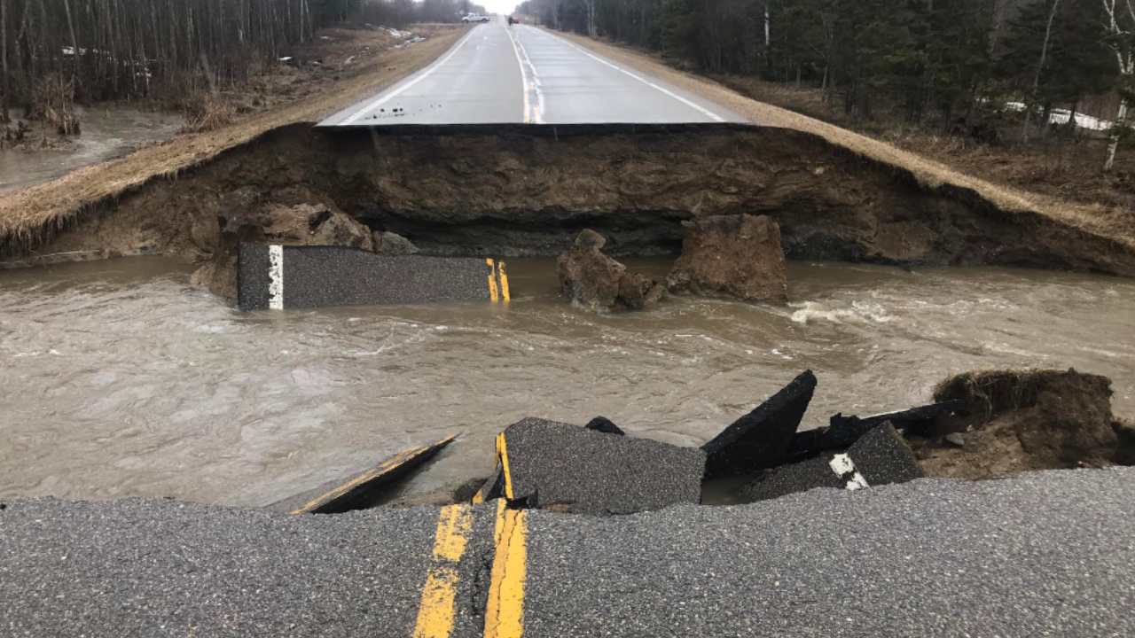 Weekend storms washed out hundreds of roads, will take millions to repair - Vimarsana News