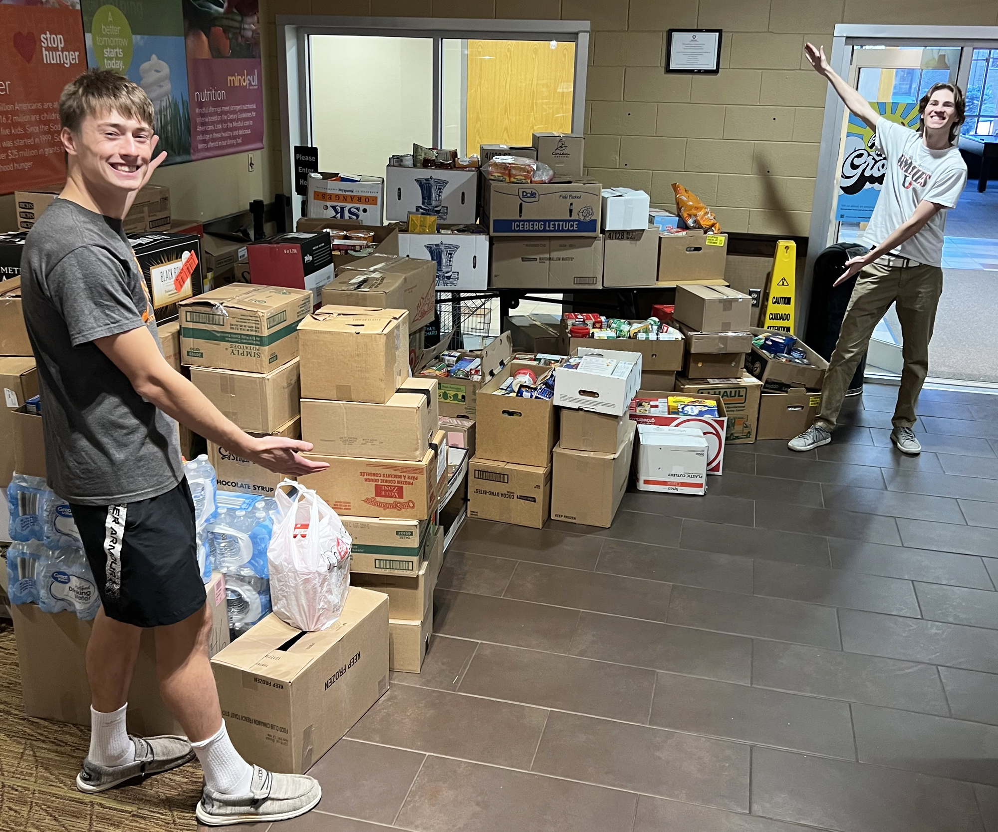 University of Jamestown's Trick-or-Can brings in record donations - Vimarsana News