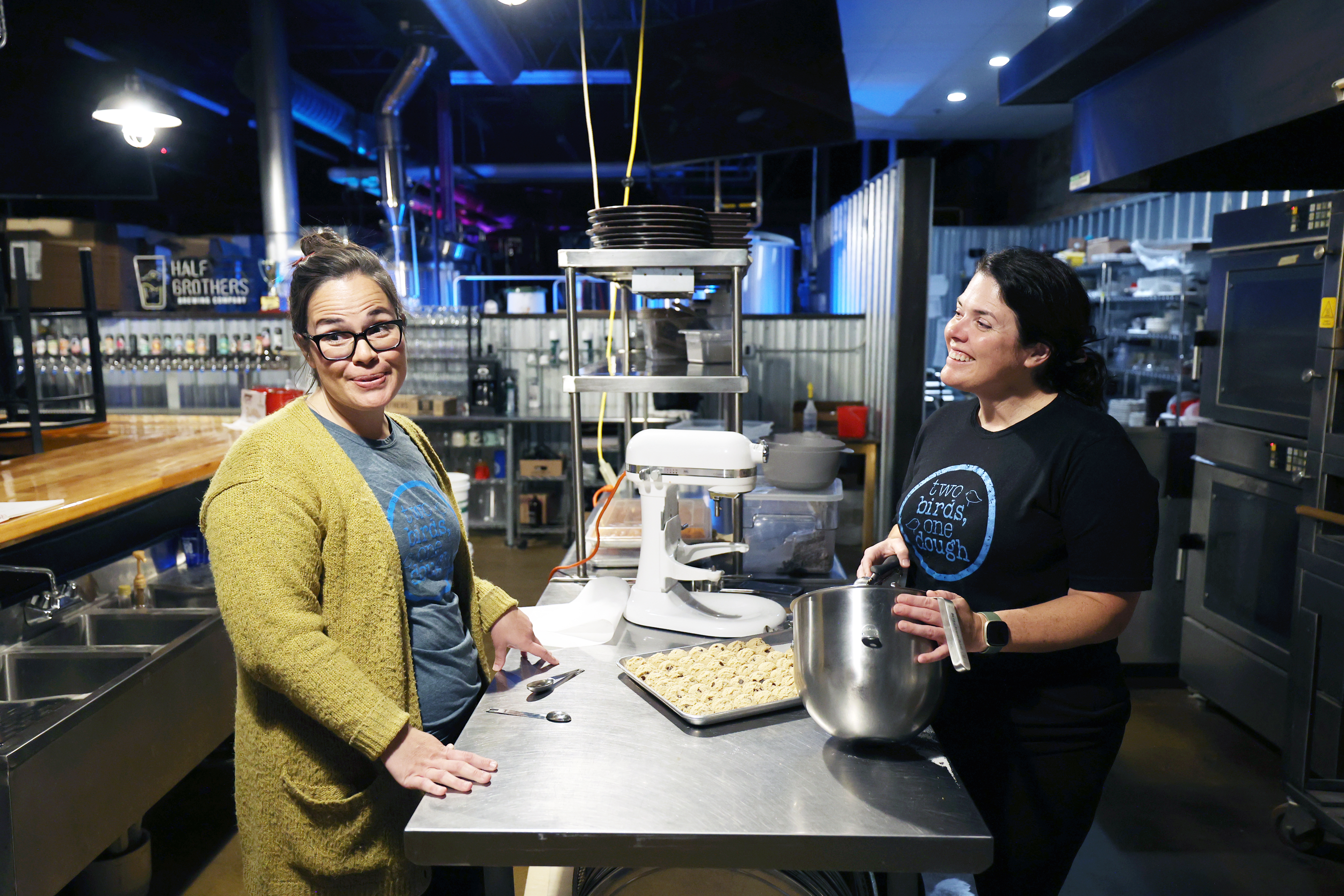 'TwoBirds OneDough:' Entrepreneurial sisters build cookie dough business in Half Brothers Brewery - Grand Forks Herald | Grand Forks, East Grand Forks news, weather & sports - Vimarsana News