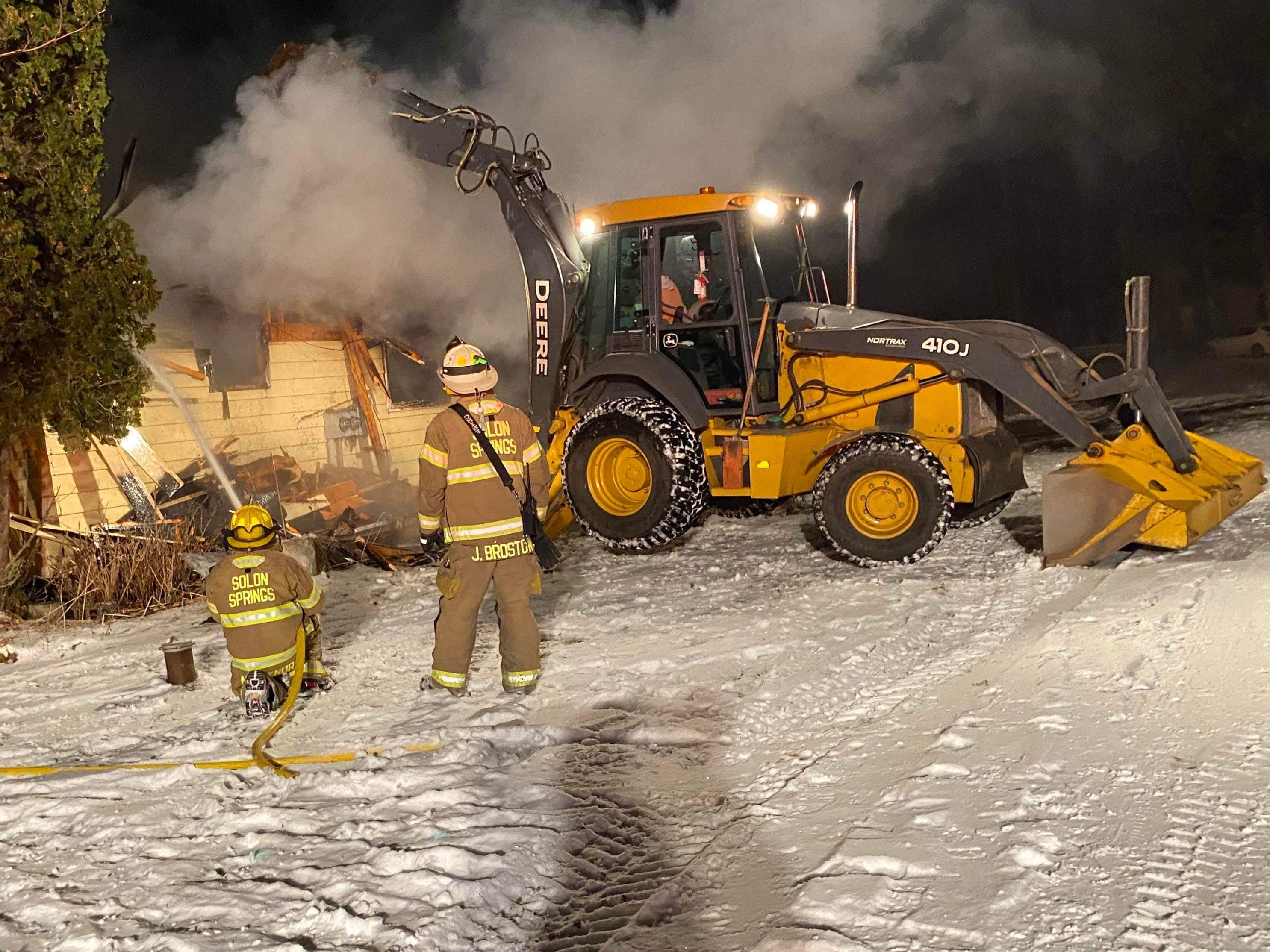 Fires destroy cabin in Dairyland, home in Solon Springs - Vimarsana News