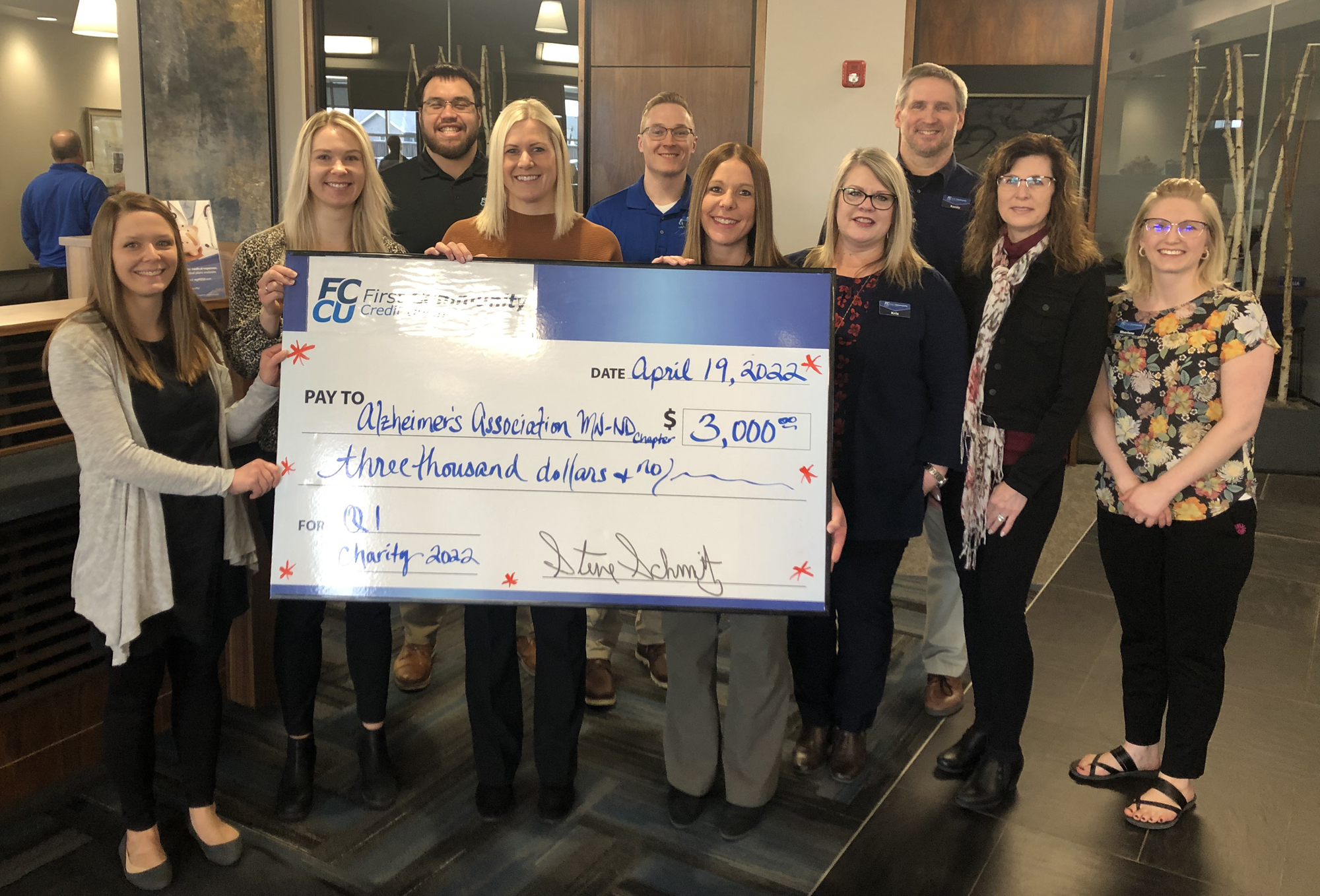 First Community Credit Union raises funds for senior support - Vimarsana News