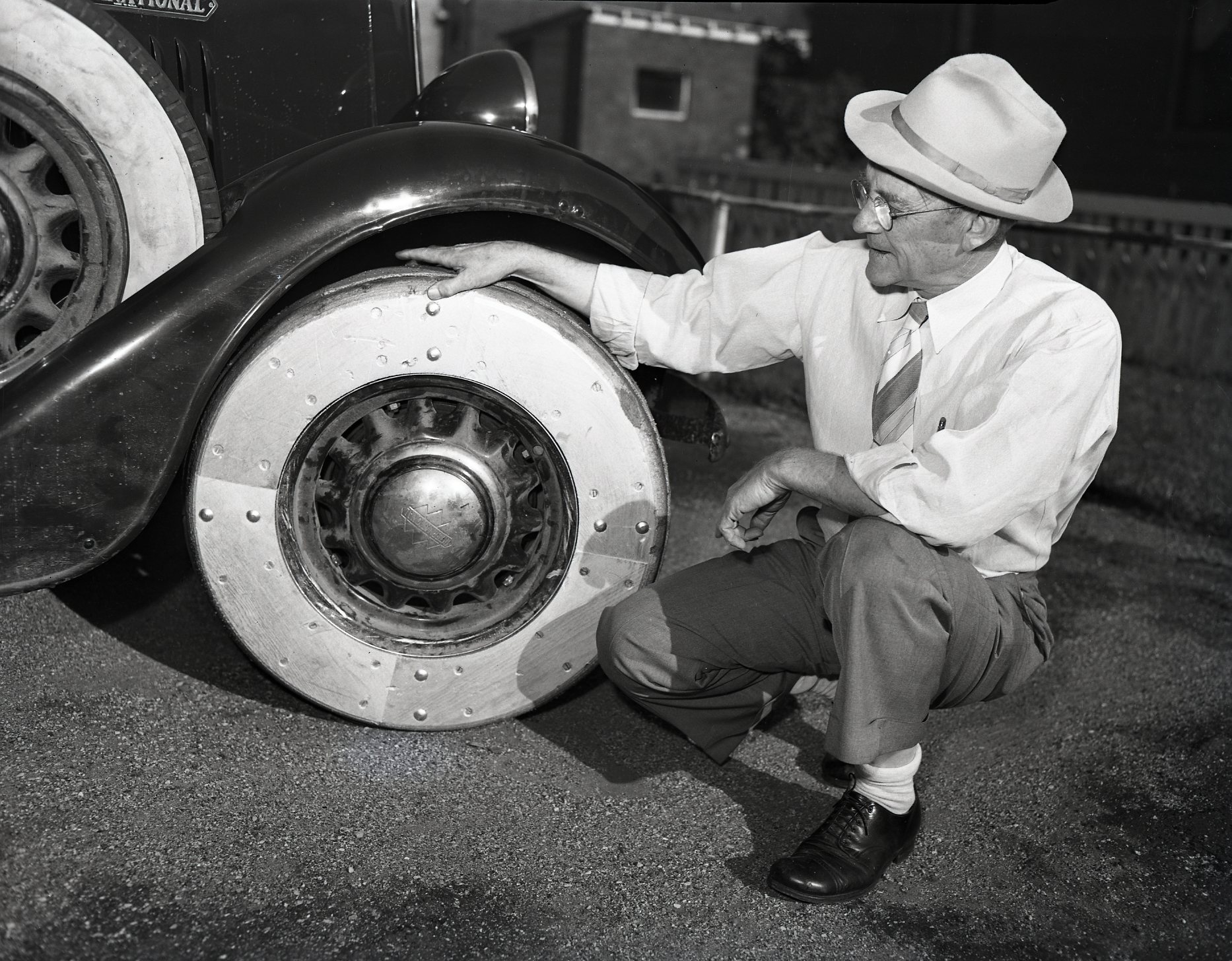 Wood replaced rubber for tires during World War II - Vimarsana News