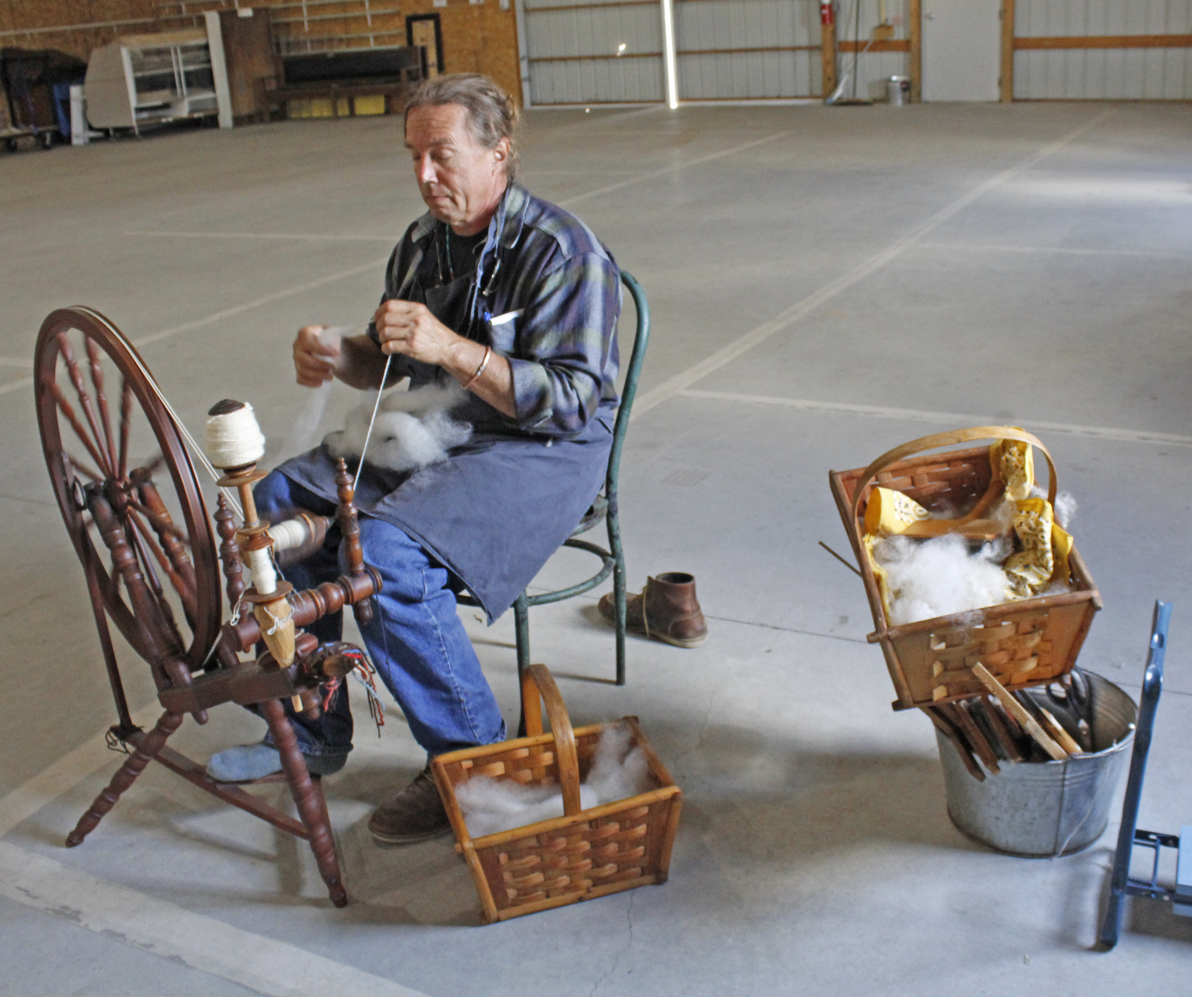Fiber fest shows home skills still spinning - Vimarsana News