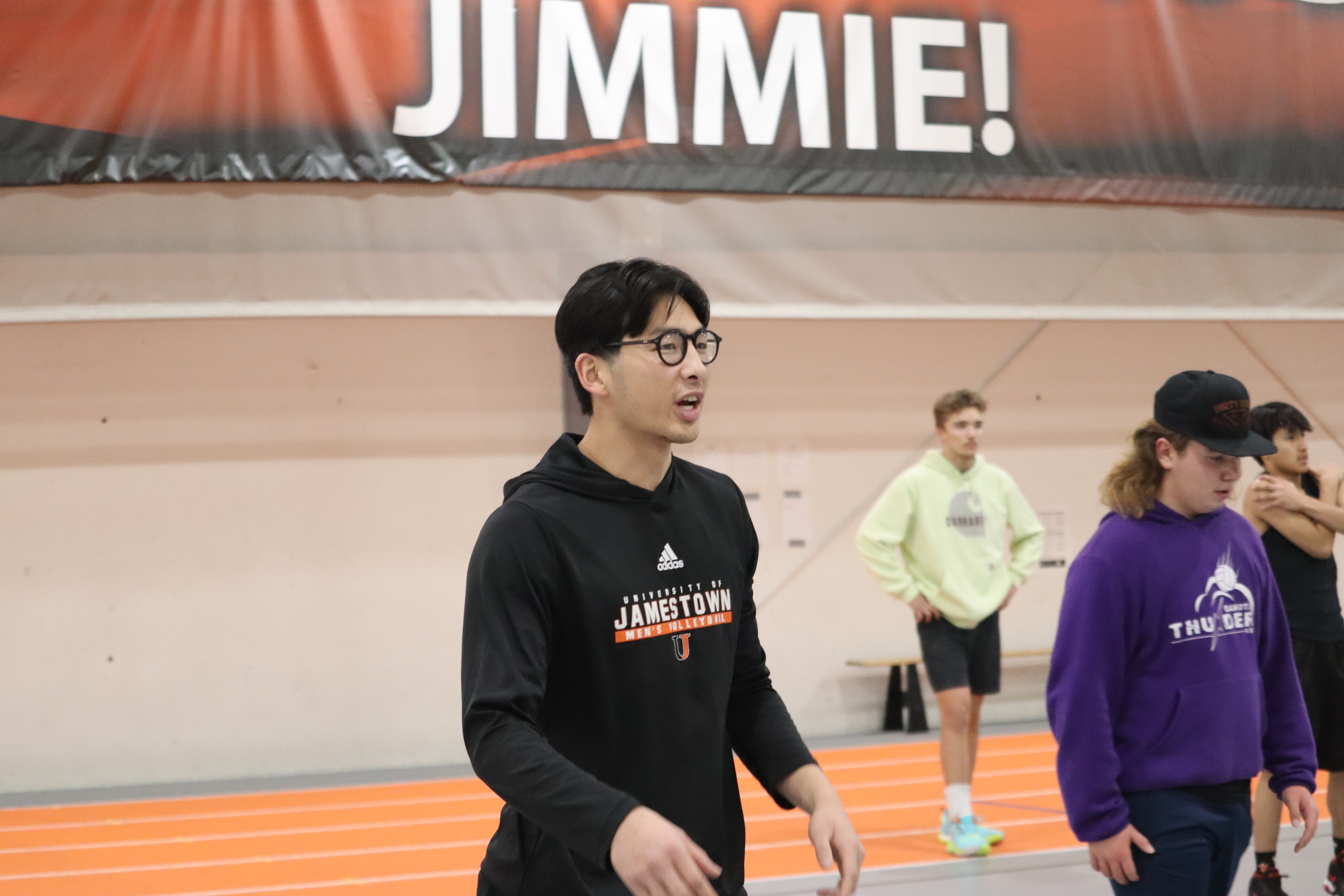 Jimmies' Downey Huynh runs boys volleyball camp at UJ - Vimarsana News