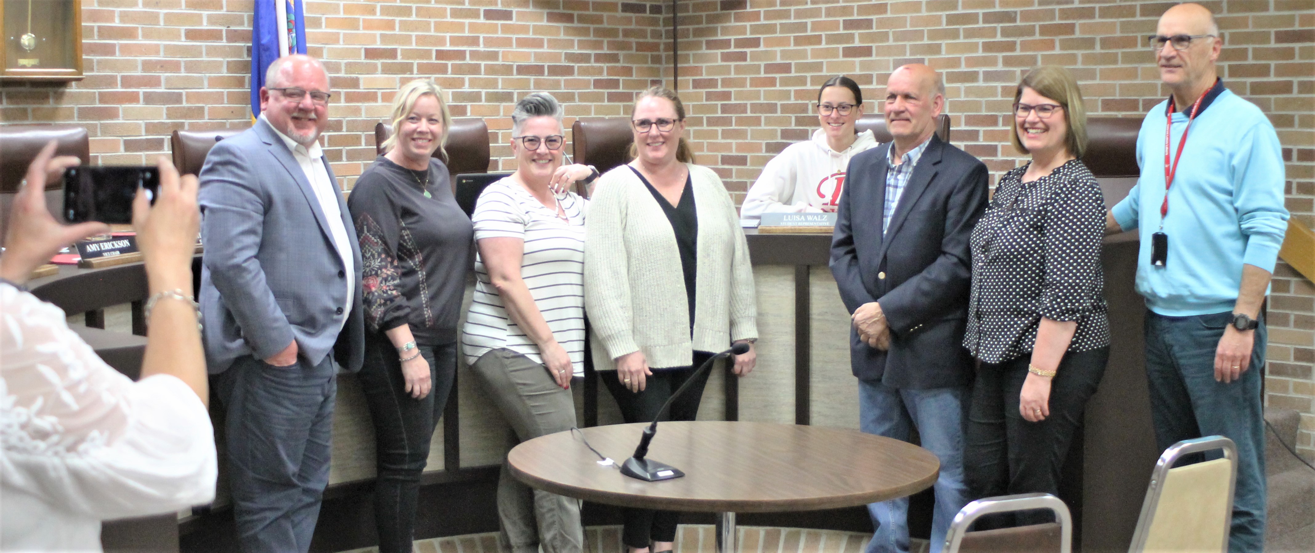 Detroit Lakes School Board celebrates student representative Luisa Walz - Vimarsana News