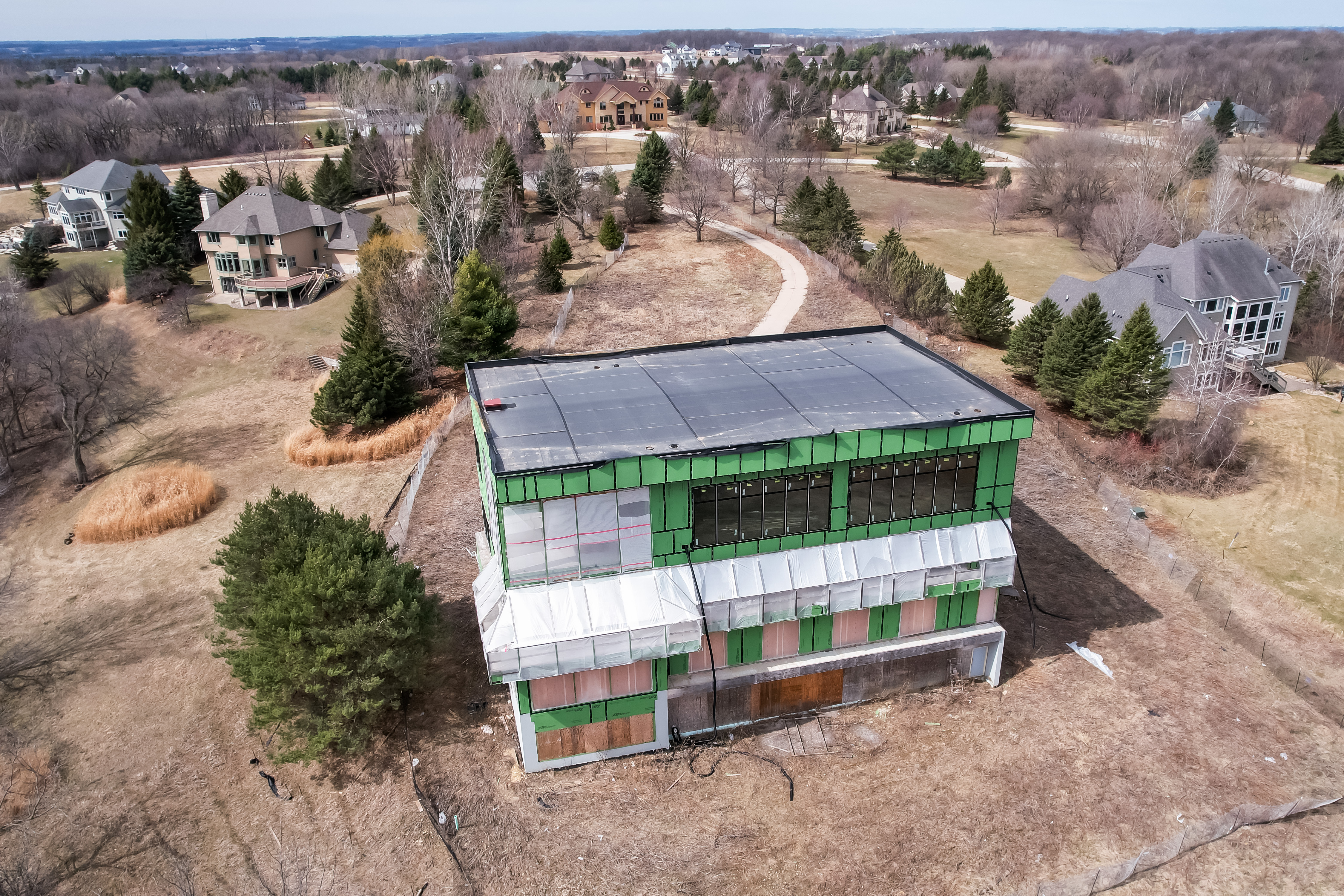 2022 in Review: The unfinished Wild Rose Lane house in southwest Rochester may finally have a buyer - Vimarsana News