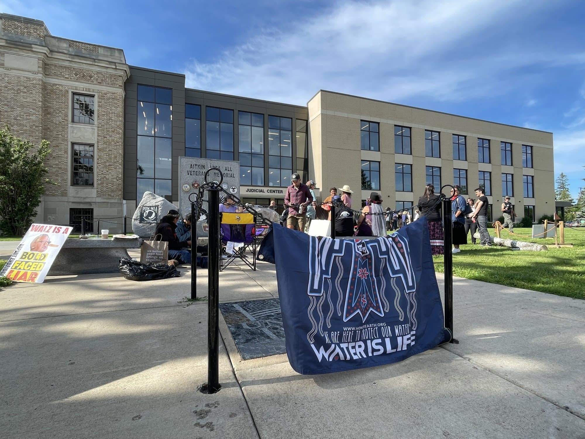 Defendants seek dismissal of Line 3 protest charges - Vimarsana News
