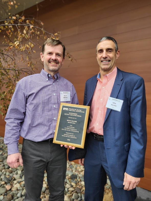 Minnesota Board of Water and Soil Resources honors Becker County, Red River Valley leader - Vimarsana News