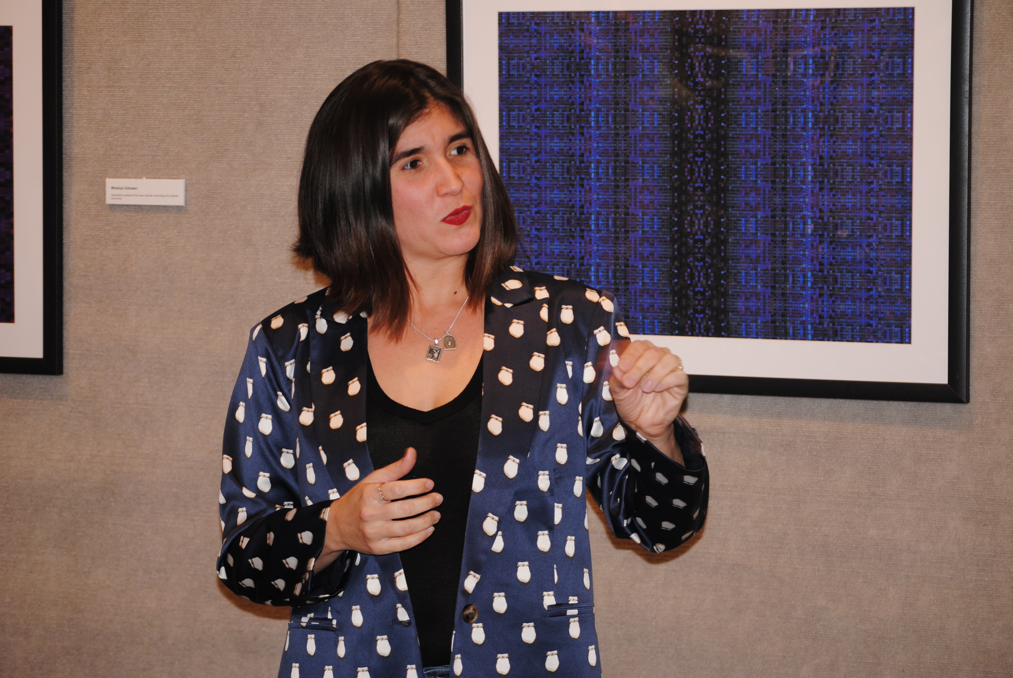 Upper Sioux Community artist explores melding of audio and visual in 'Wiwicakekage: To Make Reality' - Vimarsana News